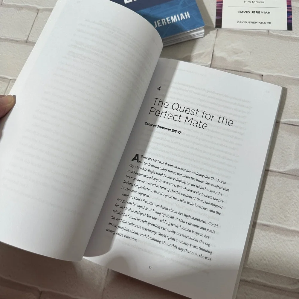 David Jeremiah Love Marriage & Sex Book, Map to Stumble Proof Living & Bookmark‎